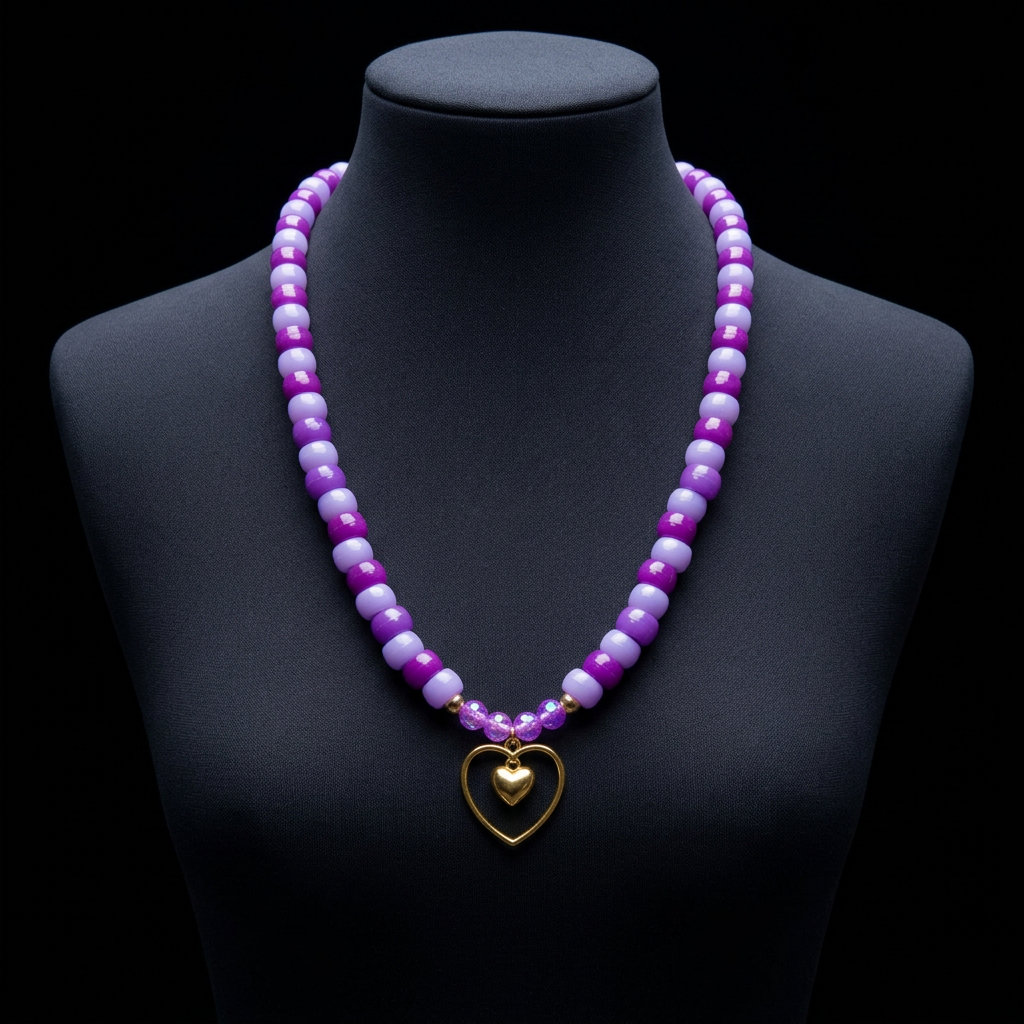 Purple Necklace